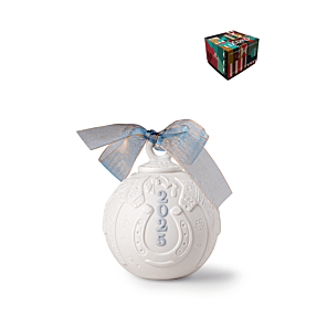 Adorno de Navidad - Bola 2025. Serie limitada en Lladró