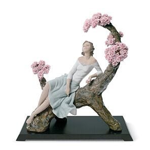 Sweet Scent of Blossoms Woman Figurine. Limited Edition