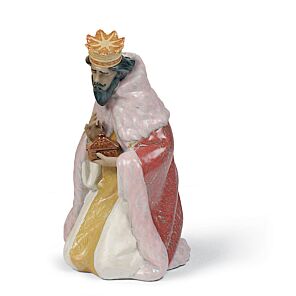 Gaspar Nativity Figurine. Gres