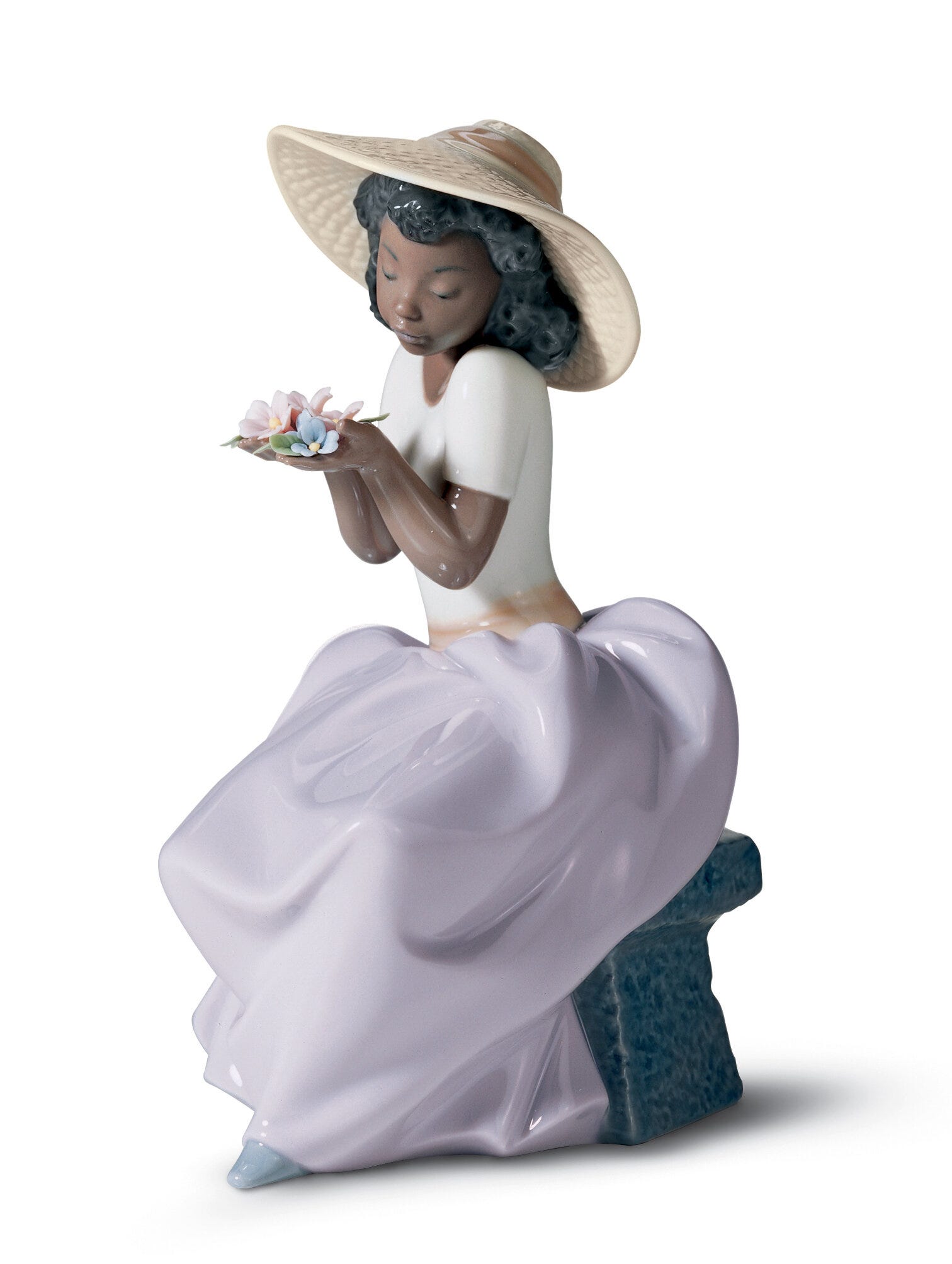 Figurina ragazza dal profumo dolce