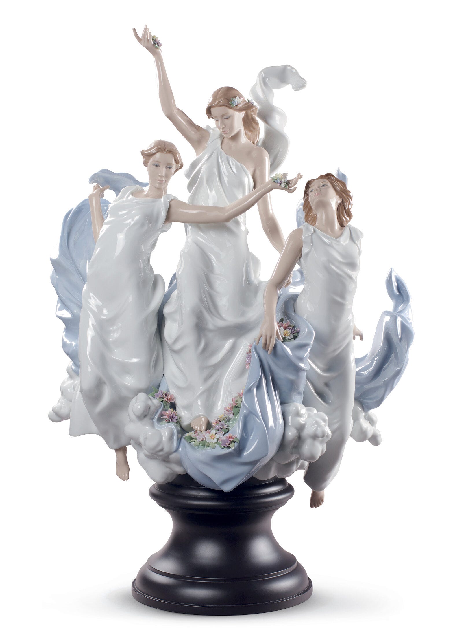 Celebration of Spring Women Sculpture. Limited Edition