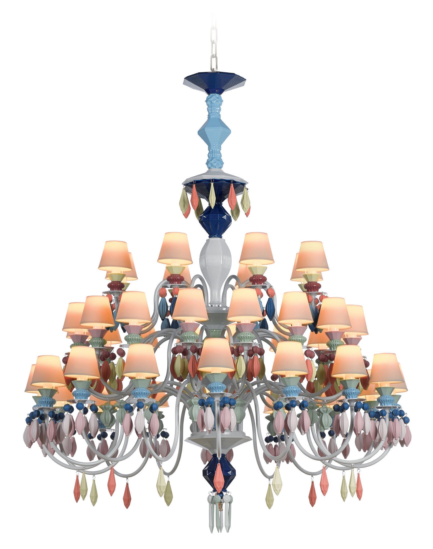 Belle de Nuit 40 Lights Chandelier | Lladró® USA