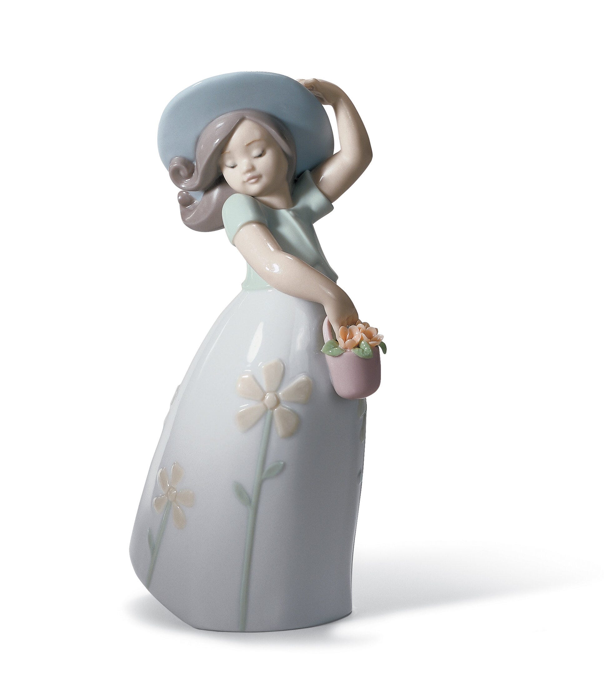 Little Daisy Girl Figurine