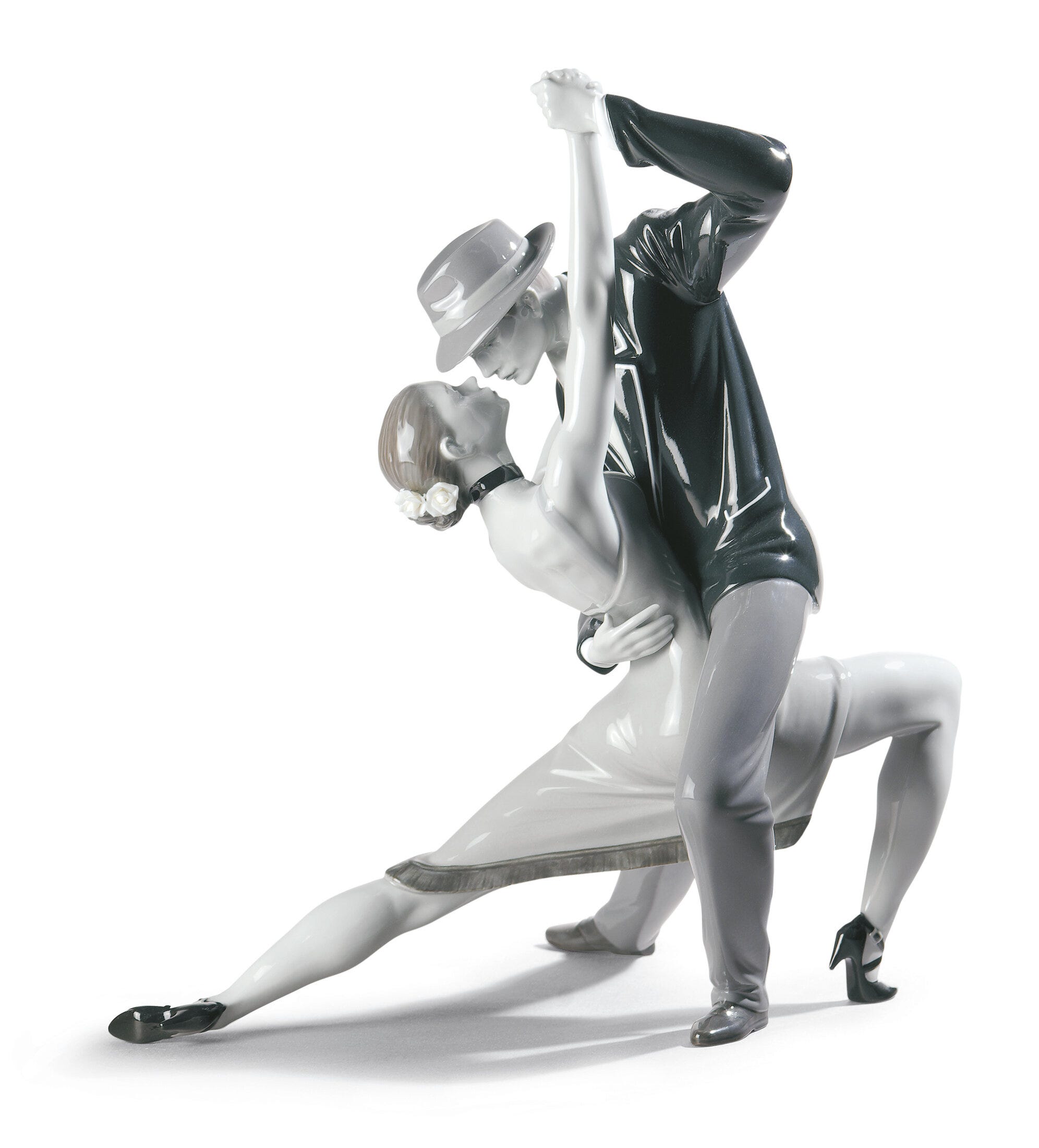 Figurina coppia appassionata di tango. Edizione limitata