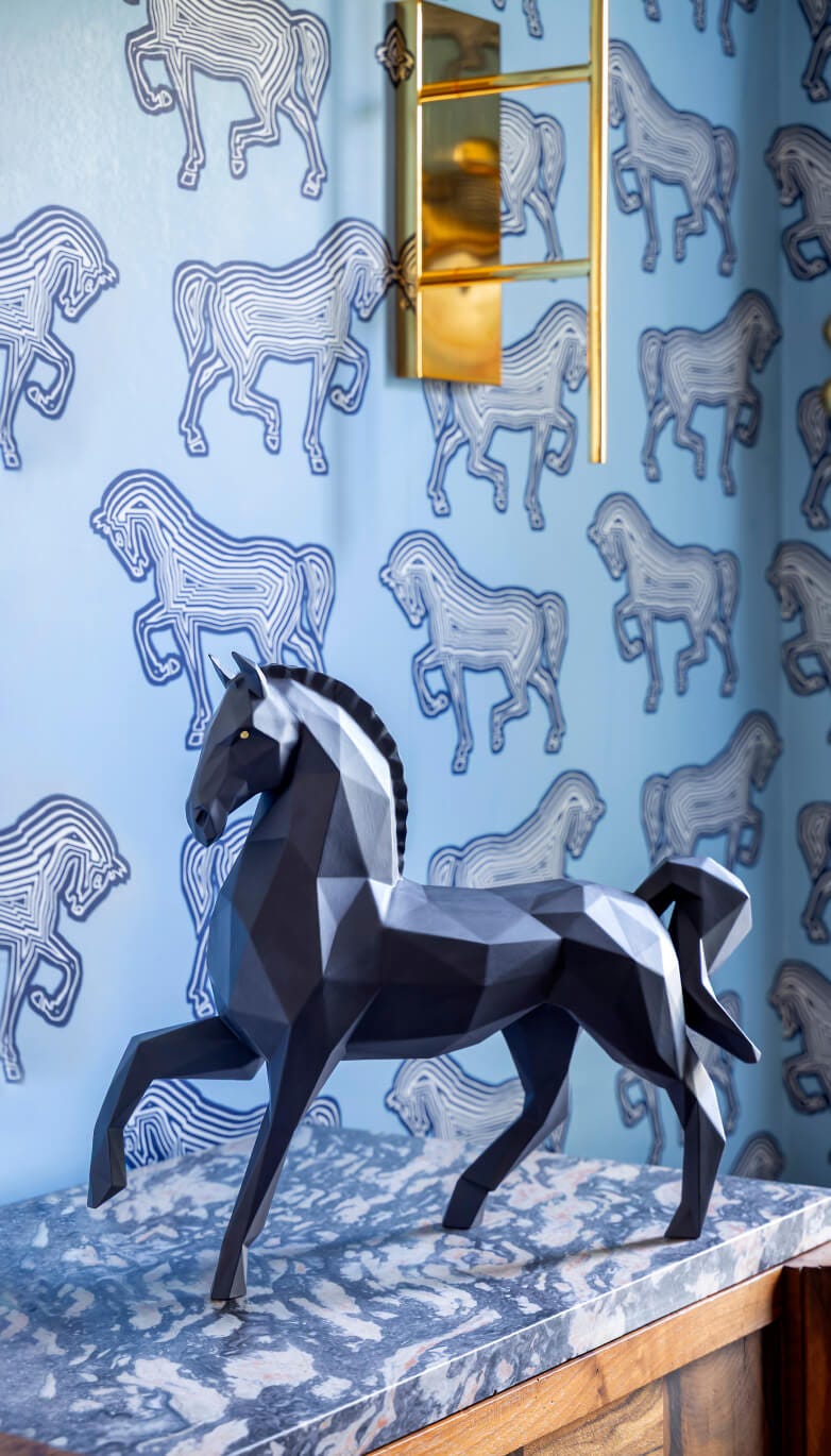 Origami horse