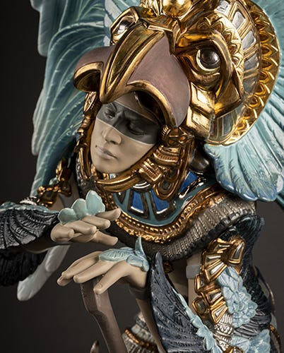 Details of sculpture Aztec Dance