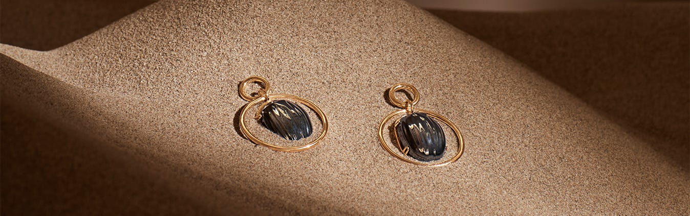 Scarabs Earrings Collection.