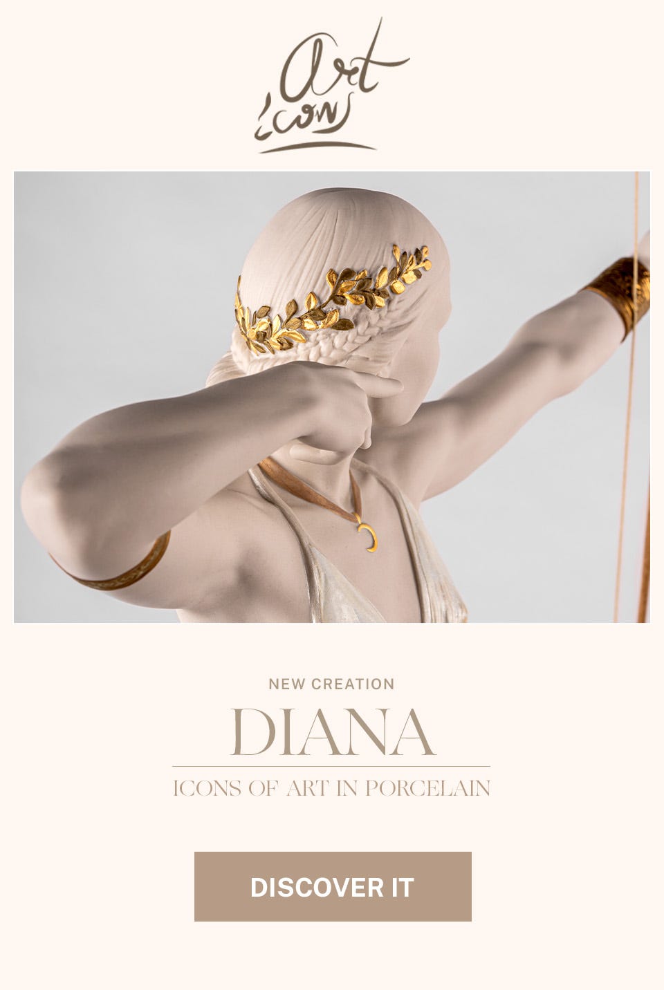 Diana sculpture.
