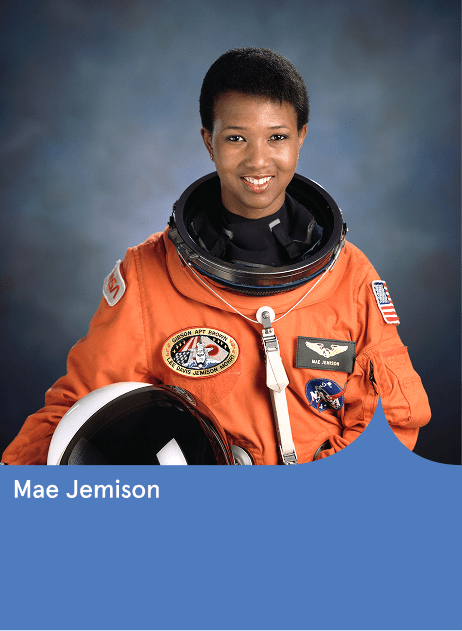 Retrato de Mae Jemison
