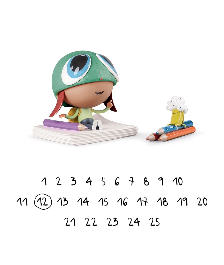 Edition 12 of Juanin and his martian