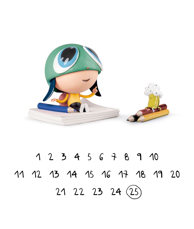 Edition 25 of Juanin and his martian