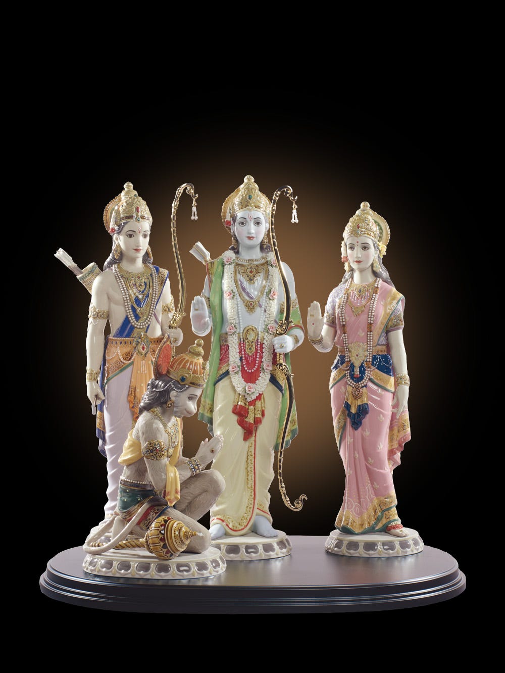 Rama and Sita Sculpture