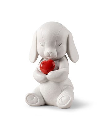 Dog Figurine, Lovely World