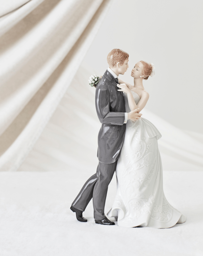 Lovers' Waltz Couple Figurine