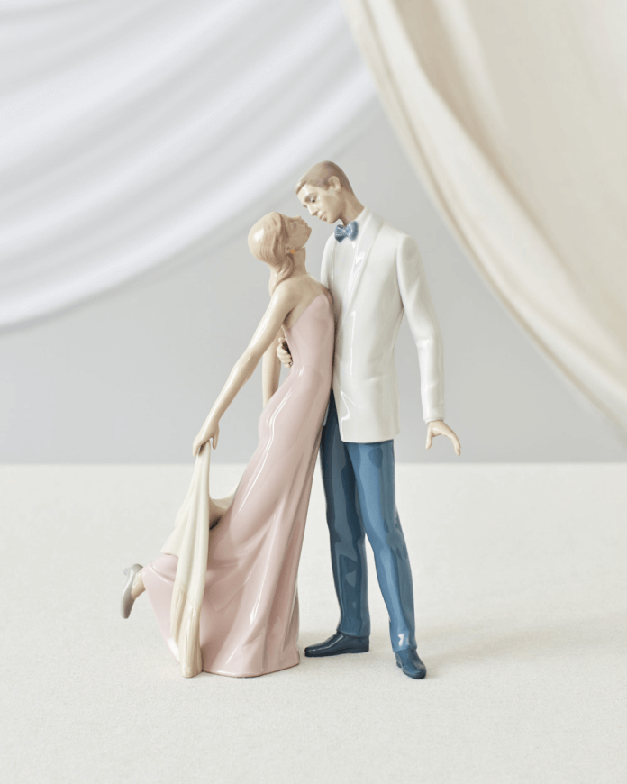 Happy Anniversary Couple Figurine