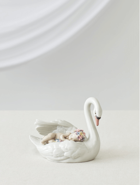 Drifting through Dreamland Swan Figurine