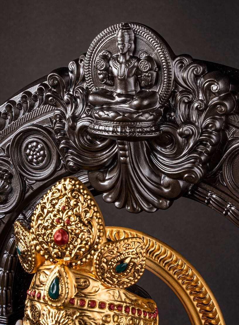 Detalles de la escultura