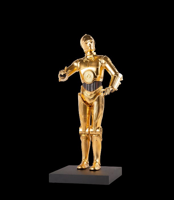 Escultura C3PO