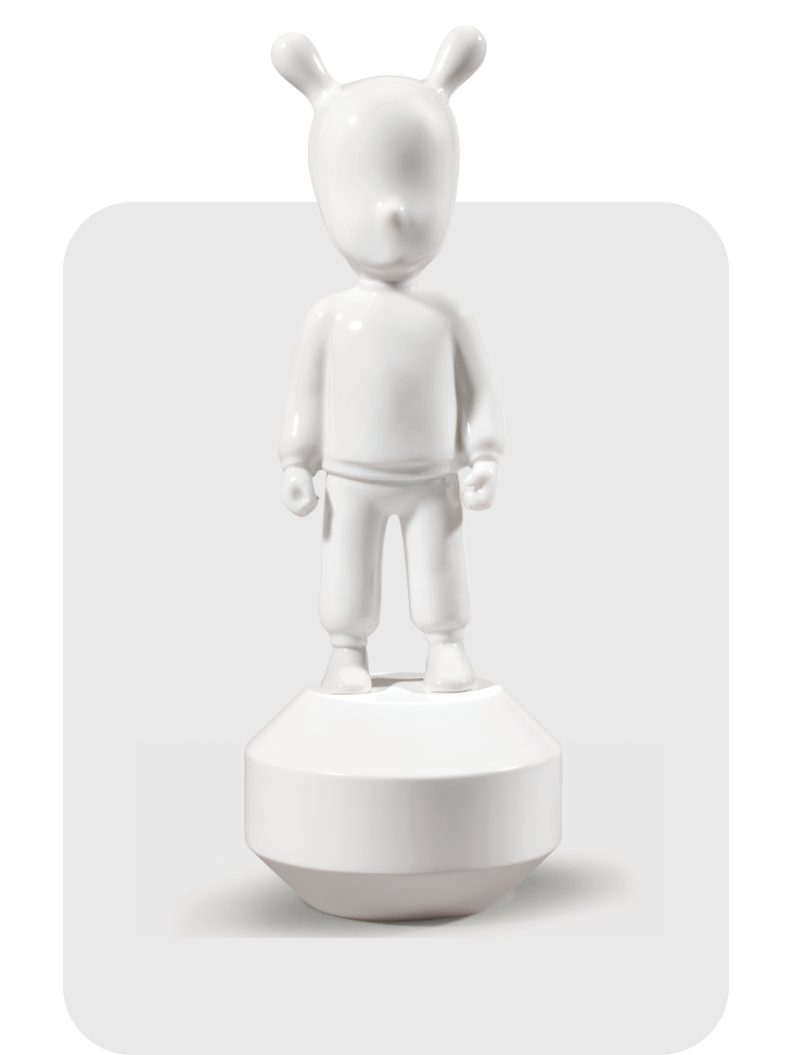 The White Guest sculpture