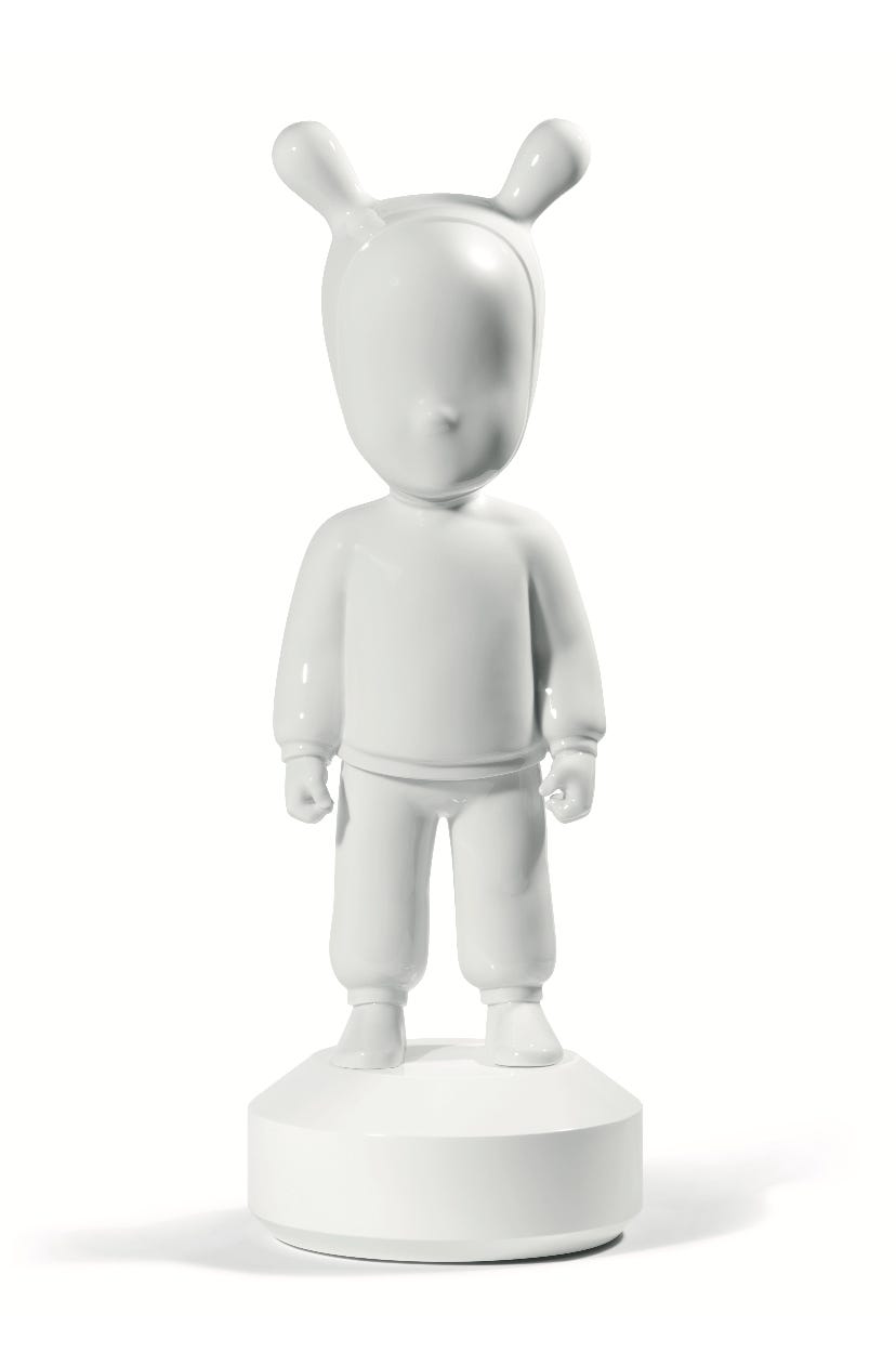 The White Guest Figurine. Large Model.